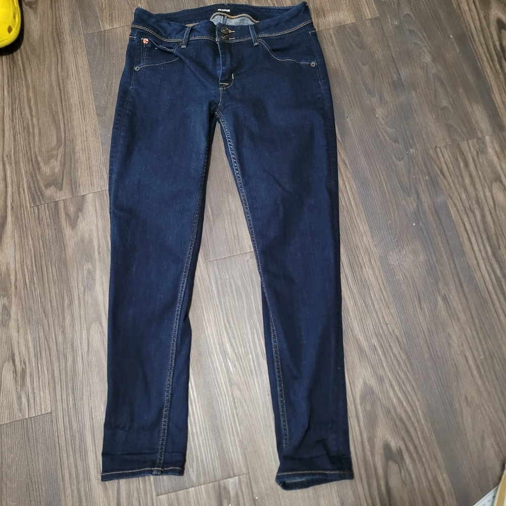 Hudson Collin Flap Jeans Women's 29 Mid-Rise Skinny Ankle EUC $189